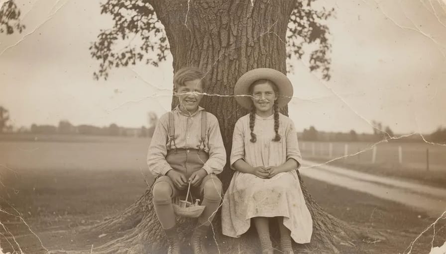 AI Restored Photo